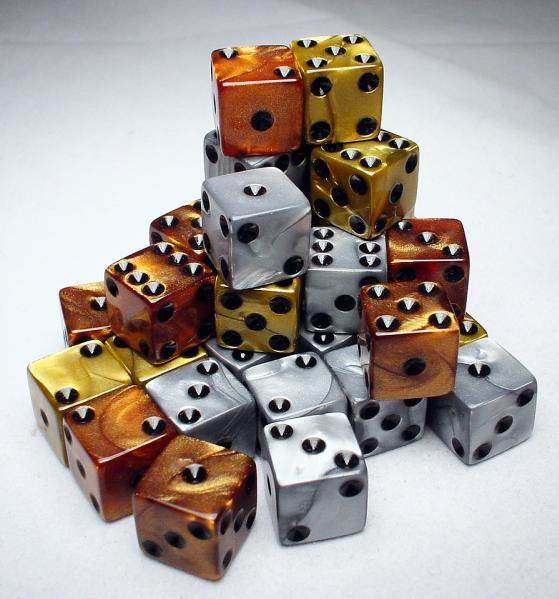 Assorted Olympic 12mm d6