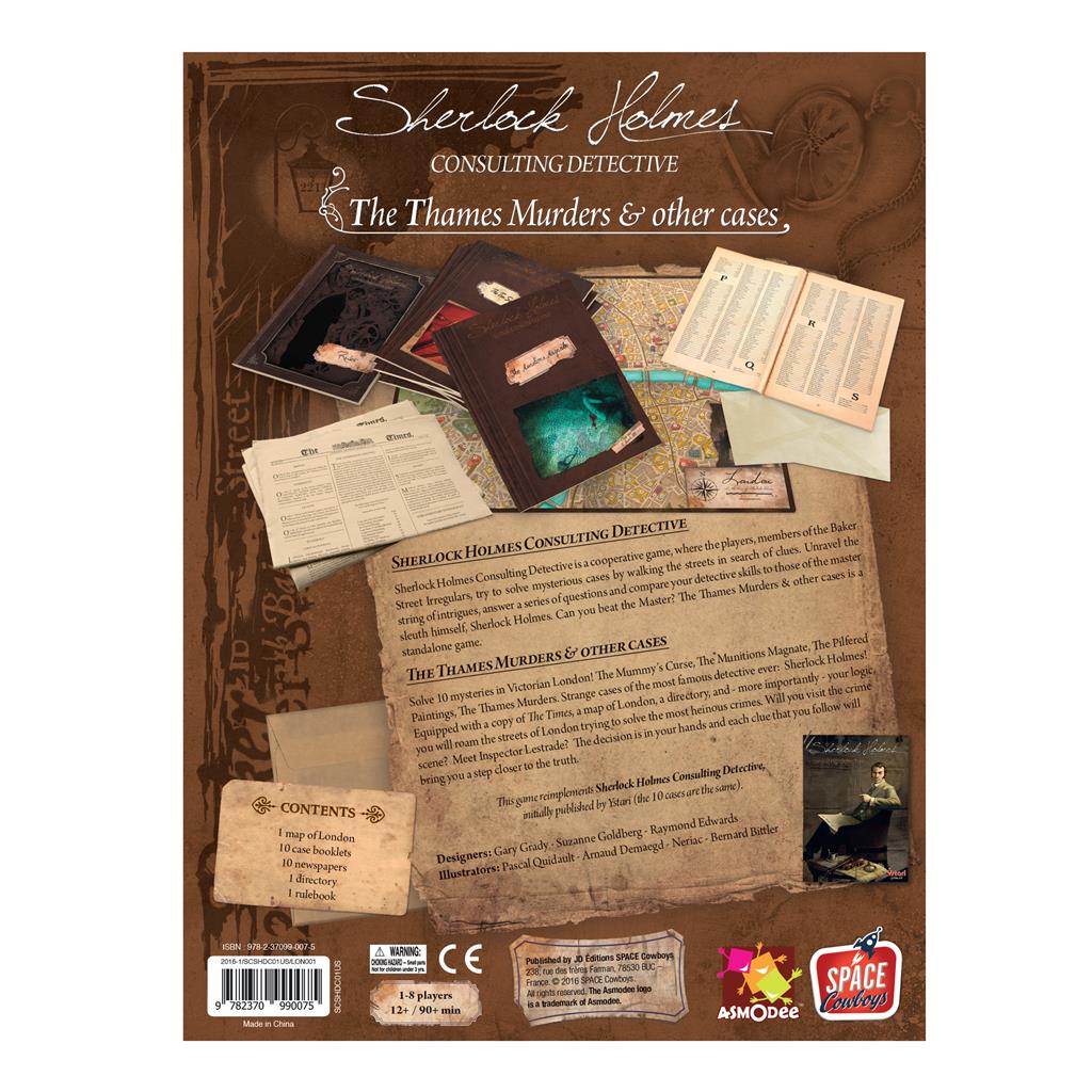 Sherlock Holmes: The Thames Murders and Other Cases