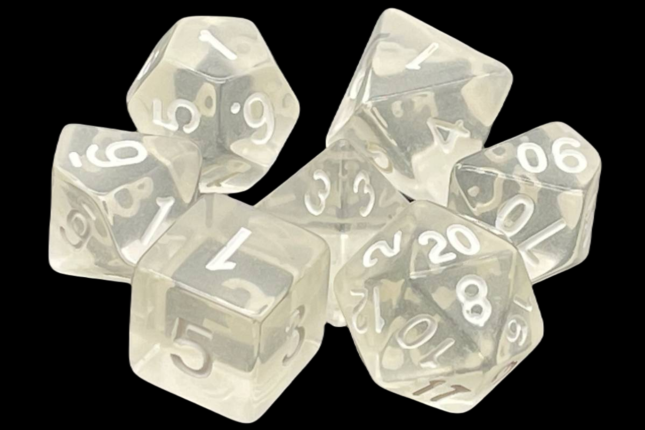 RPG Translucent Dice Set