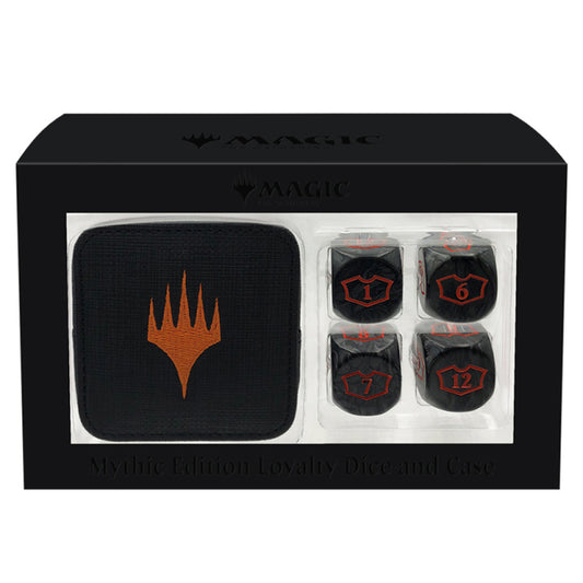 Mythic Edition Loyalty Dice (4ct) and Case for Magic: The Gathering
