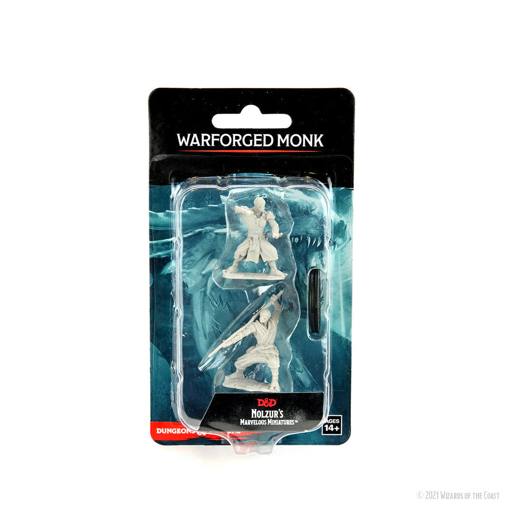 D&D Nolzur's Marvelous Miniatures: Unpainted Minis- Wave 14- Warforged Monk