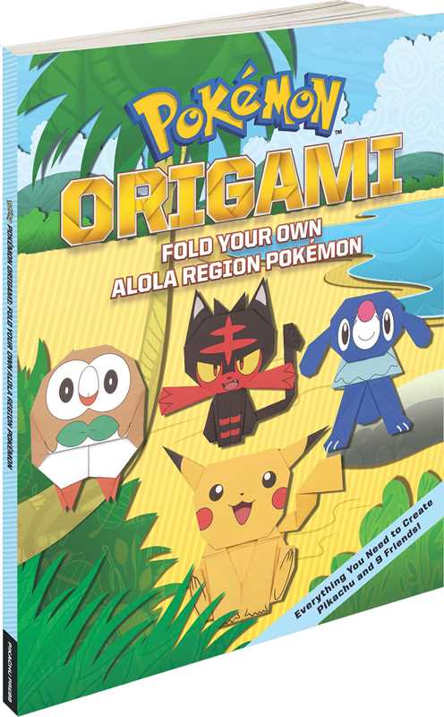 Pokémon Origami: Fold Your Own Alola Region Pokémon By The Pokemon Com 