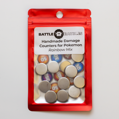 Handmade Damage Counters for the Pokémon TCG