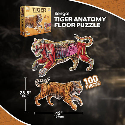 Turn N Learn: Tiger Puzzle