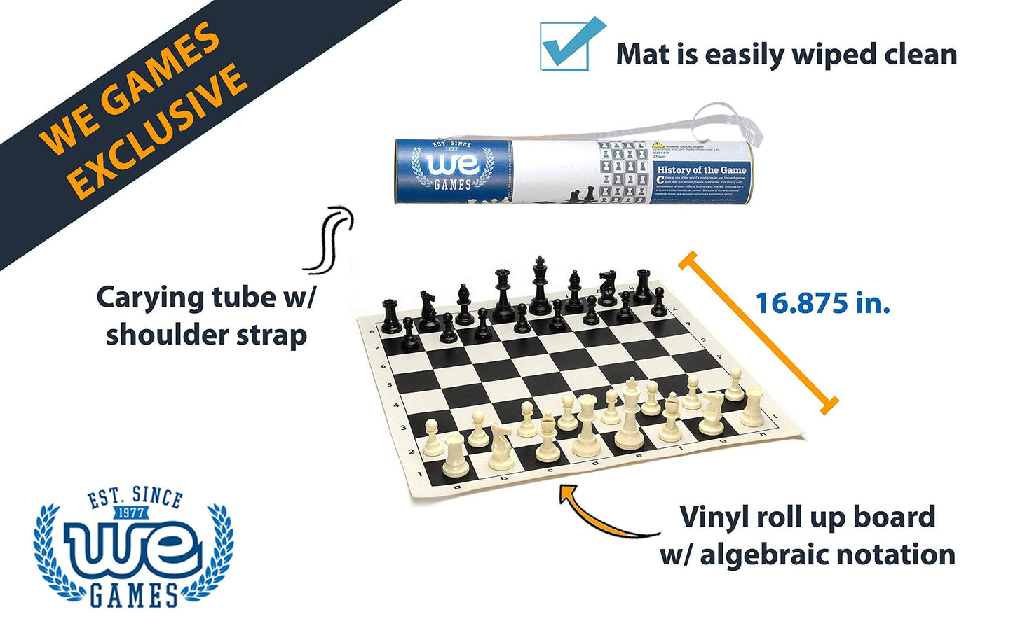 Travel Chess Set for Adults and Beginners