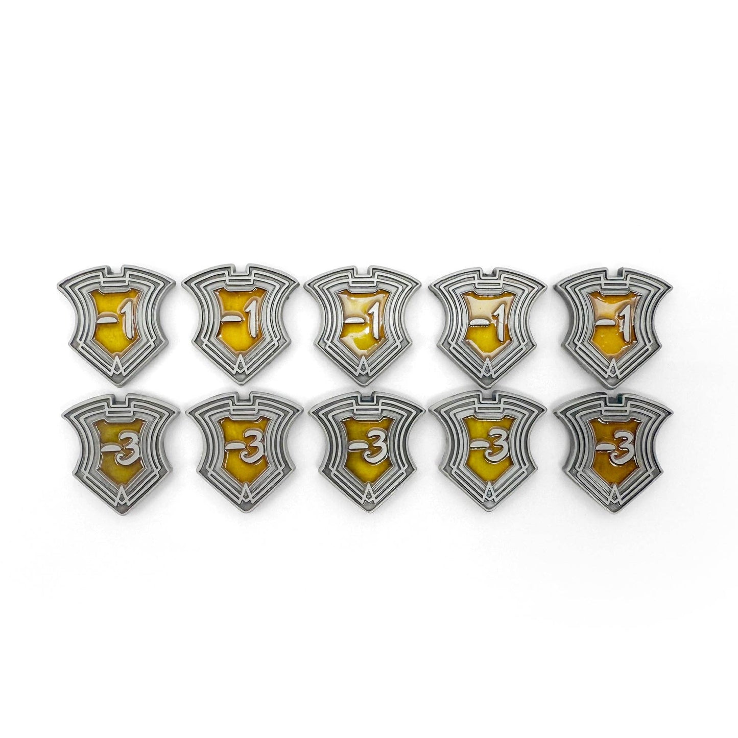 Amber CCG Shield Tokens