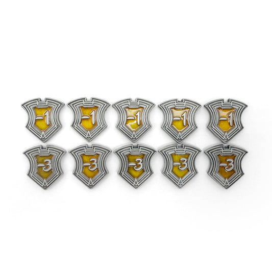 Amber CCG Shield Tokens