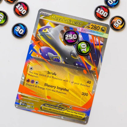 Handmade Damage Counters for the Pokémon TCG