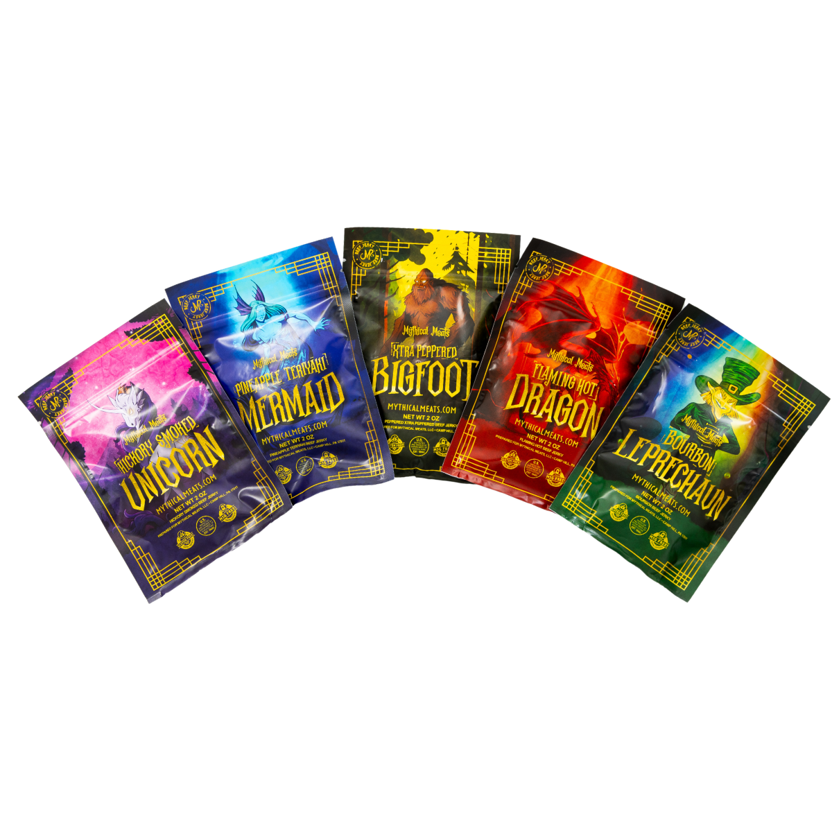 Mythical Meats Beef Jerky - 2 Ounce