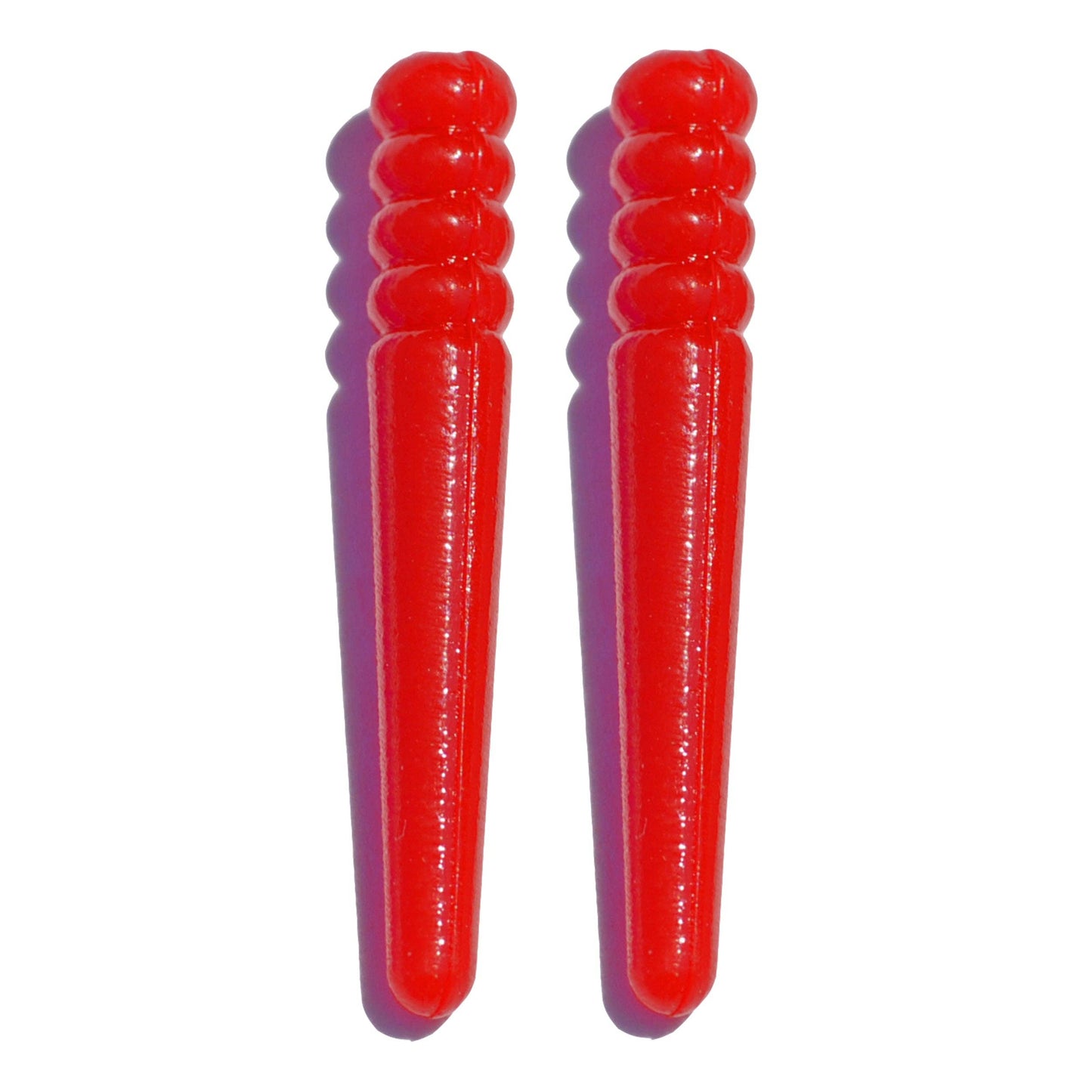 36 Plastic Cribbage Pegs - Red, Blue & Green