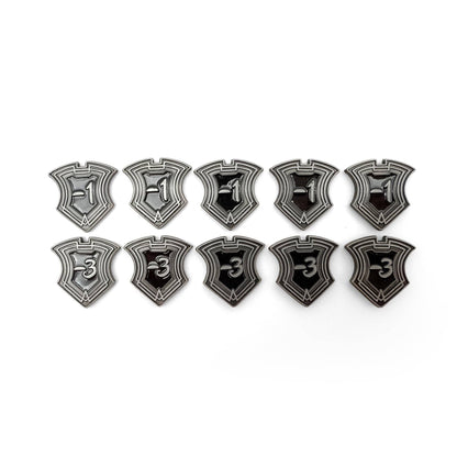 Ebony CCG Shield Tokens