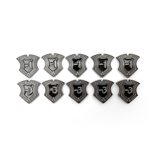 Ebony CCG Shield Tokens