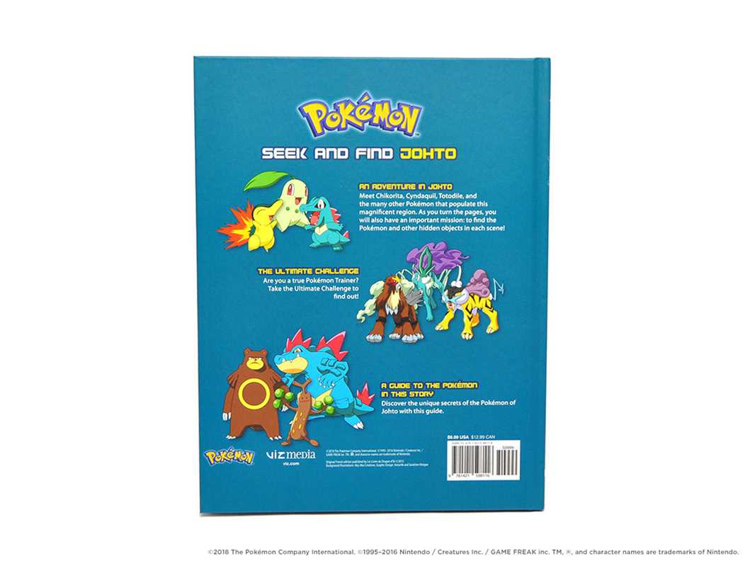 Pokémon Seek and Find
