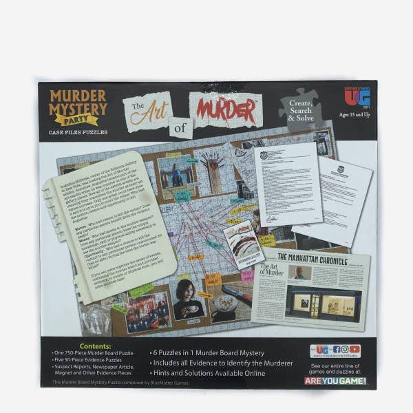 The Art of Murder Case File Puzzle