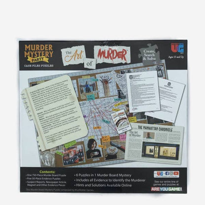 The Art of Murder Case File Puzzle