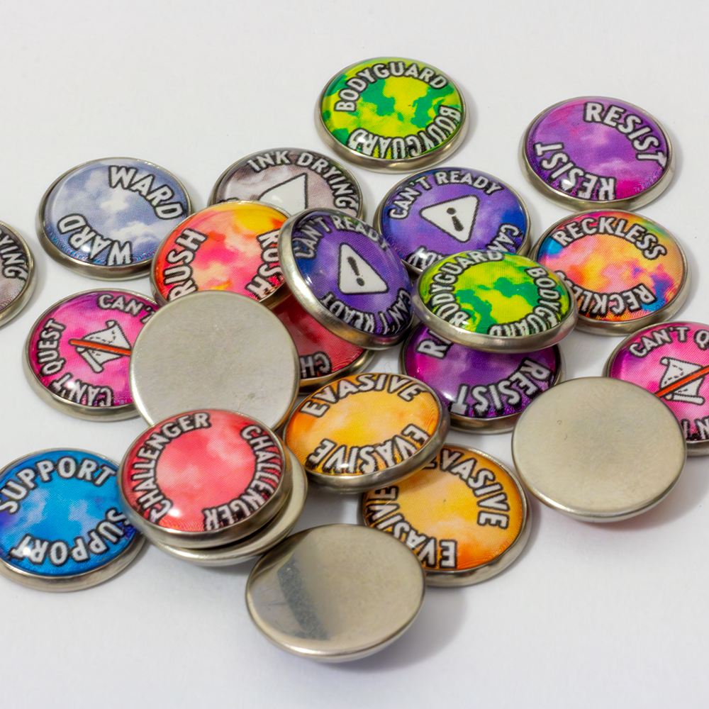 Handmade Status Token Set for the Lorcana TCG
