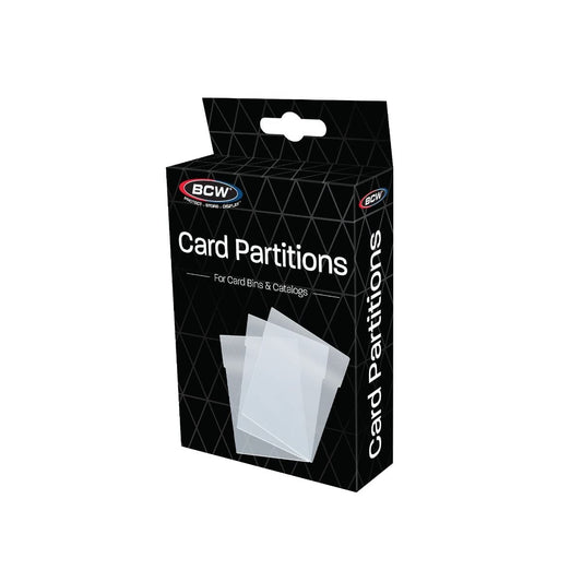 Card Partitions - Clear (12)