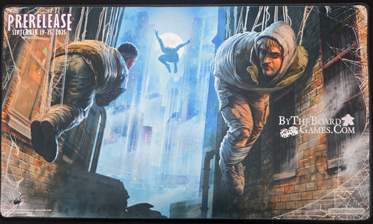Gamermats - Playmat - MTG: Spider-Man Prerelease Stitched - 24" x 14" x 1/8"