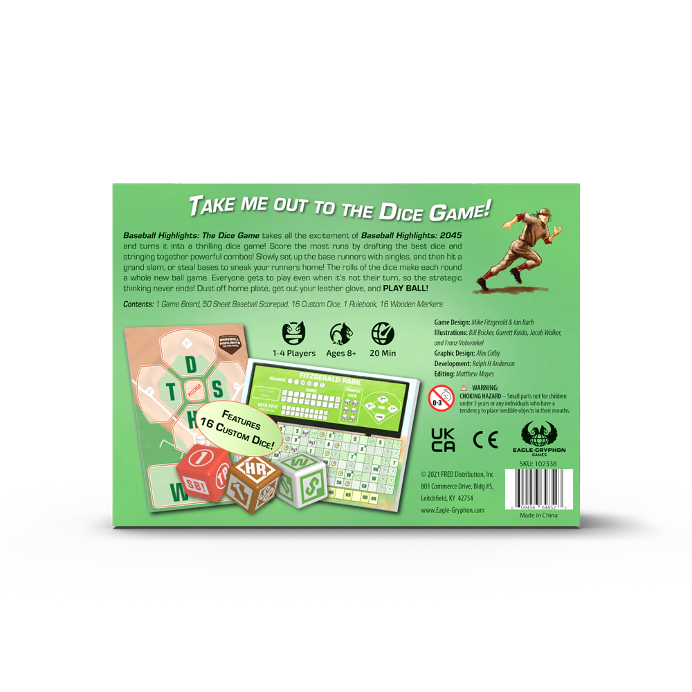 Baseball Highlights: The Dice Game