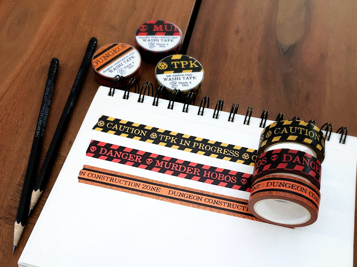 Dungeon Construction washi tape for D&D
