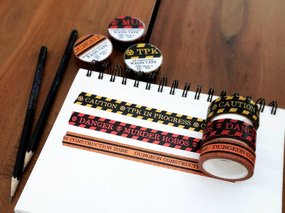 Dungeon Construction washi tape for D&D