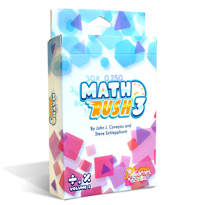 Math Rush 3: Fractions, Decimals & Percentages