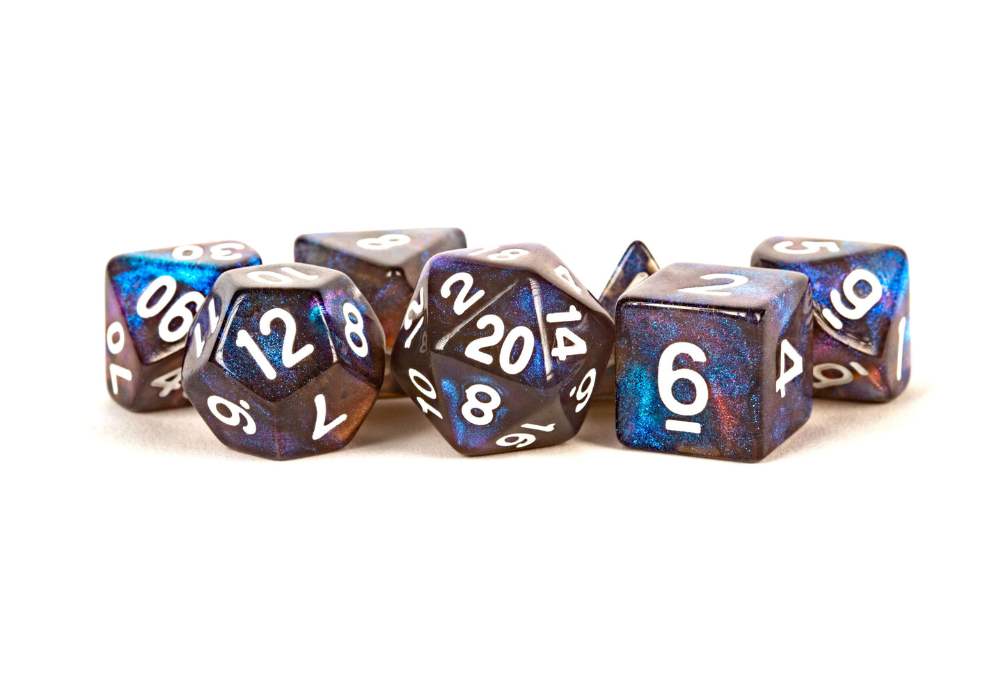 Acrylic Polyhedral Dice Set
