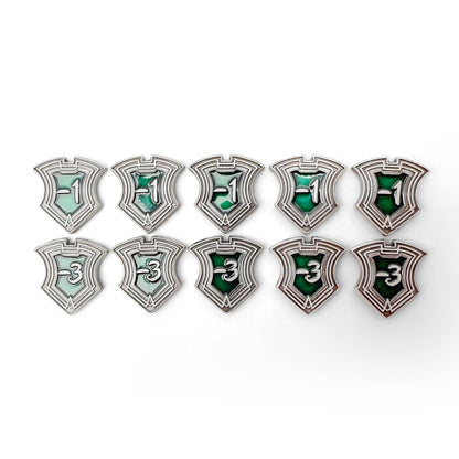 Emerald CCG  Shield Tokens
