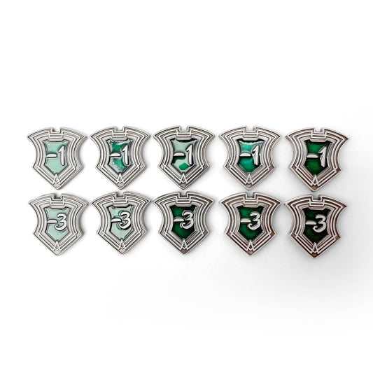 Emerald CCG  Shield Tokens