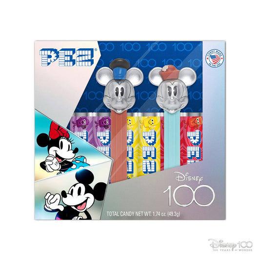 Disney 100 Pez Gift Twin Box Set - Mickey and Minnie