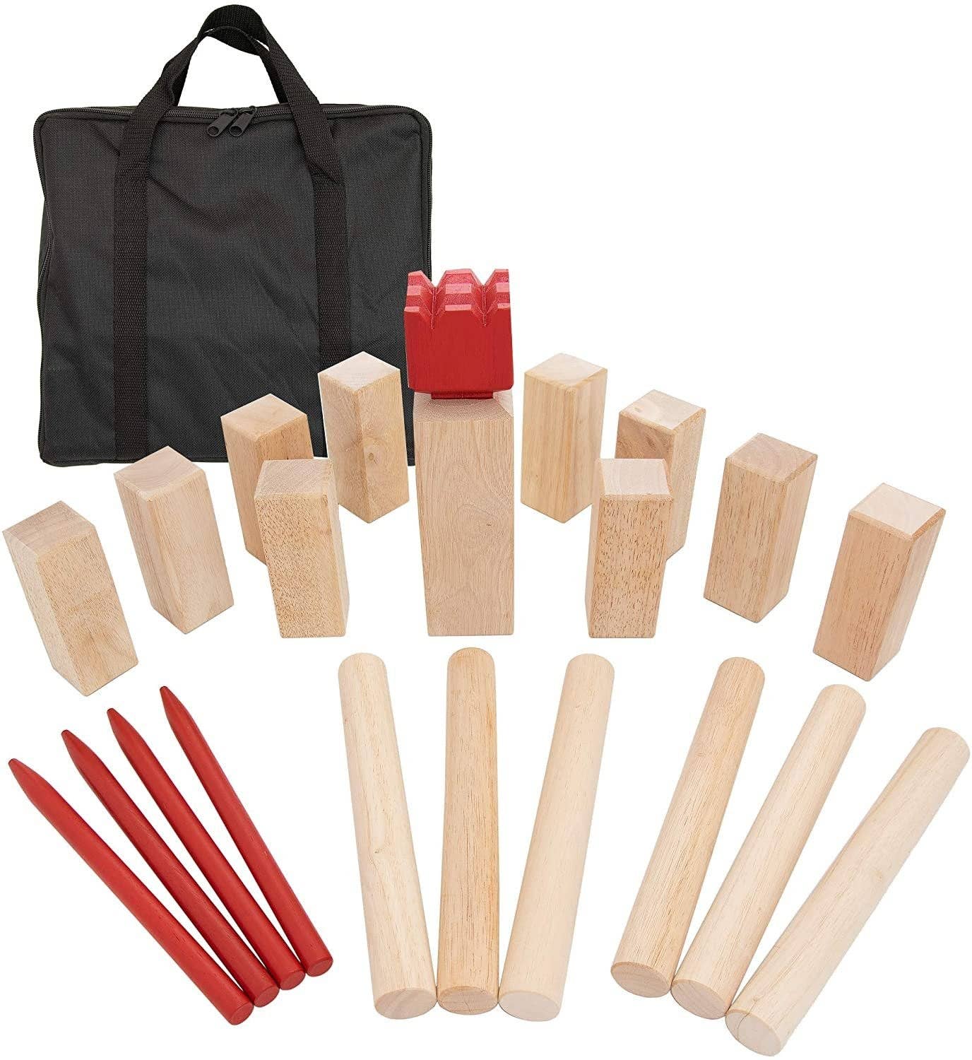 Outdoor Viking Kubb Chess Yard Game