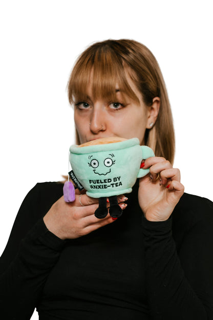 Plush Teacup  Anxietea  Soft Cuddly Perfect Toy Funny Cute