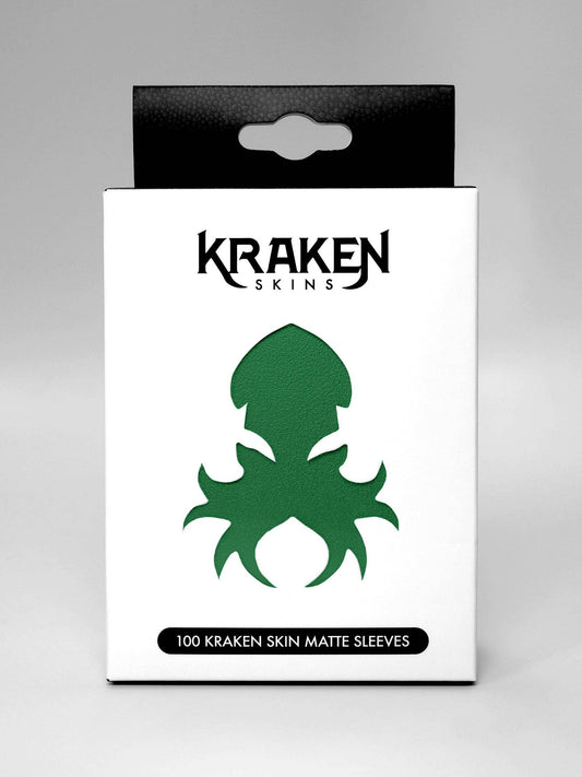 Kraken Skins: Forest Green Matte Sleeves