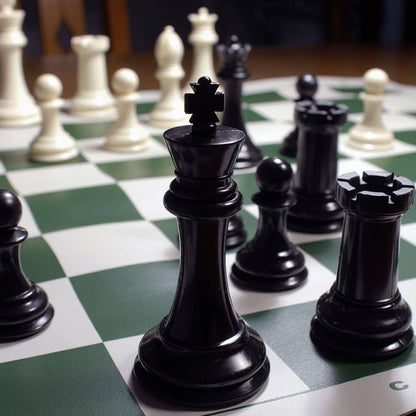 Triple Weighted Tournament Chess Set with Travel Bag
