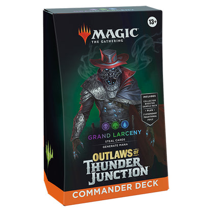 Magic the Gathering: Outlaws of Thunder Junction: Commander Deck By The Board Games & Entertainment Magic the Gathering: Outlaws of Thunder Junction: Commander Deck By The Board Games & Entertainment