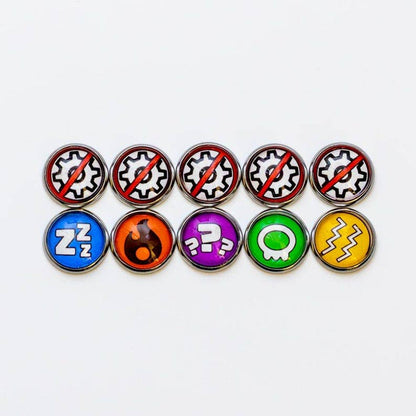 Handmade Status/Ability Markers for the Pokémon TCG