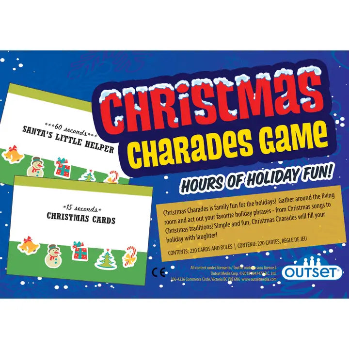 Christmas Charades Game