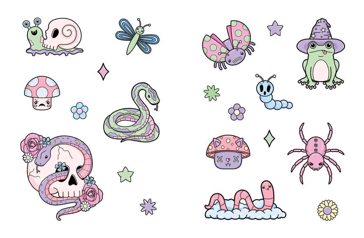 Creepy Cute Sticker