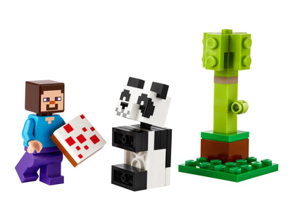LEGO® Minecraft® Steve and Baby Panda & Kiki's Coconut Attack (30672)