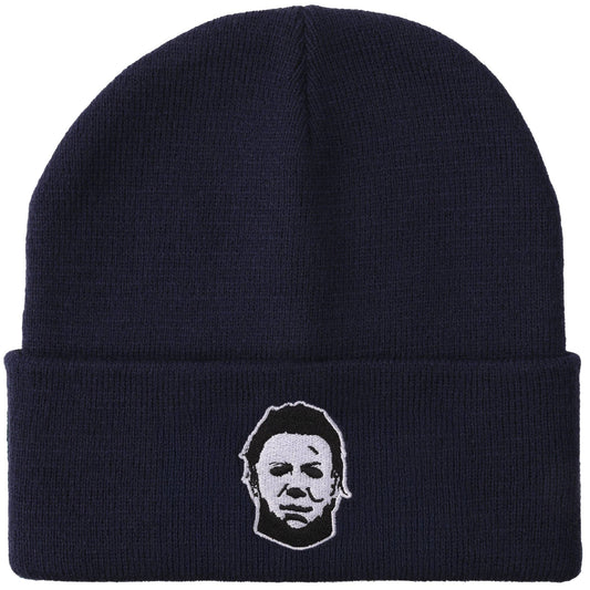 John Carpenter's Halloween Michael Navy Cuff Beanie