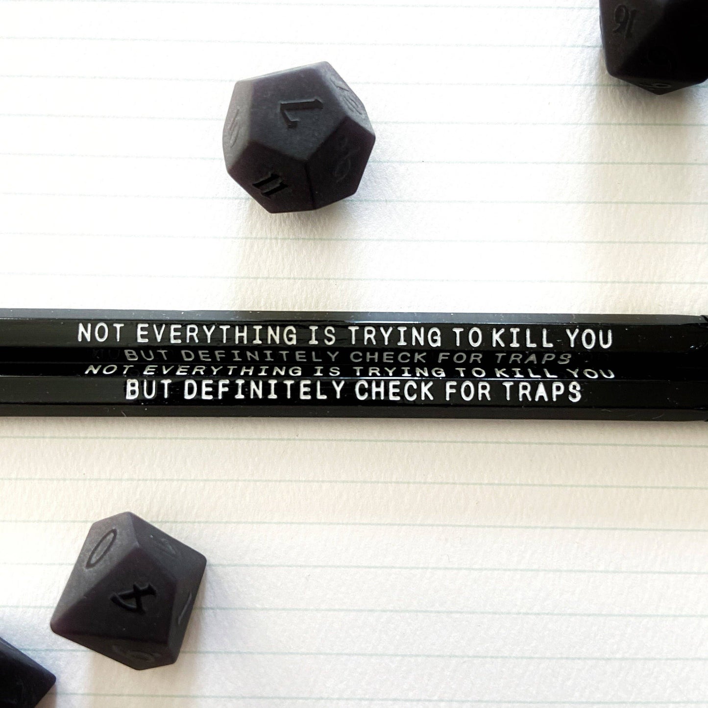 Metagaming Pencils  - Great for D&D, RPG, and more!