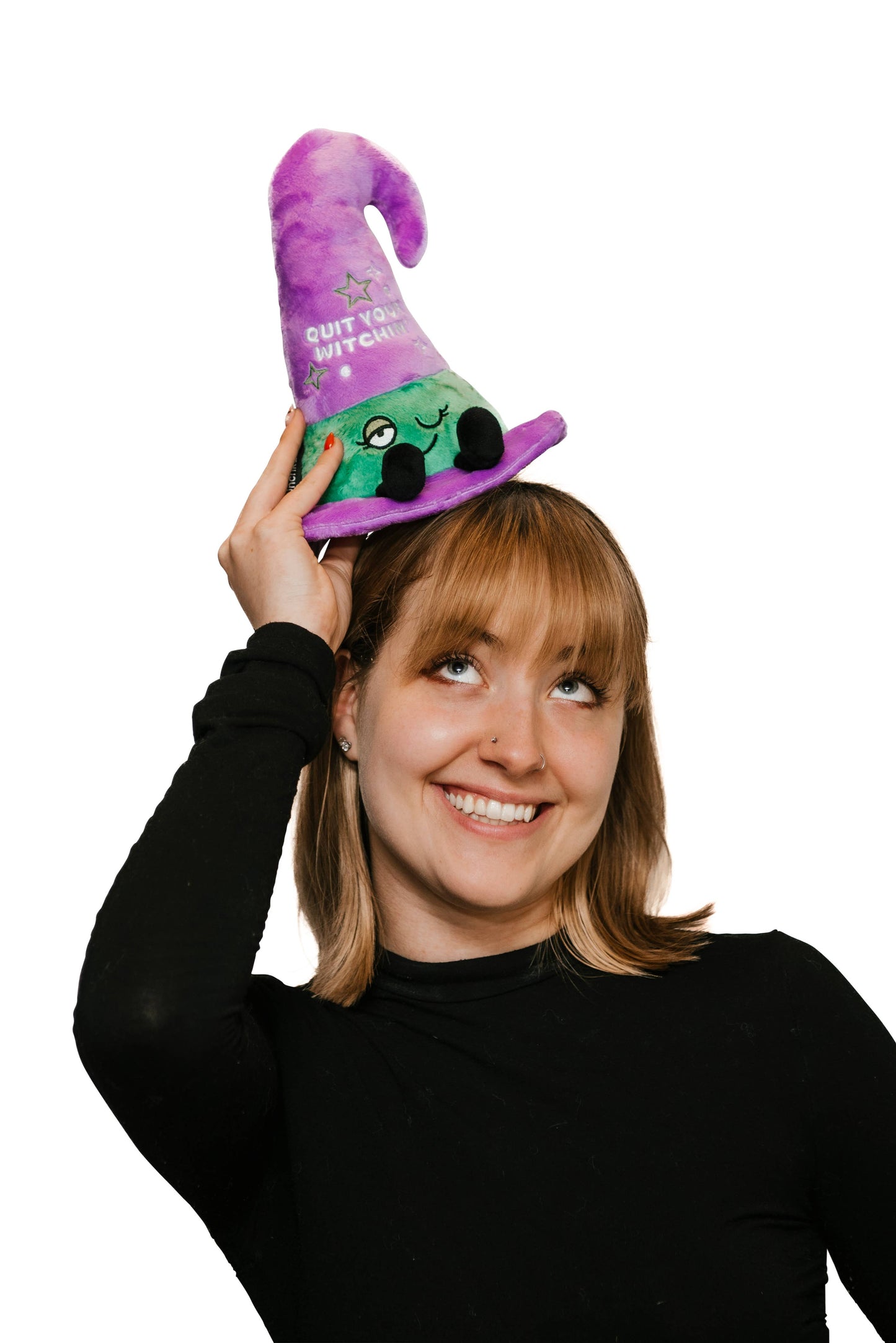 Witch Hat  Quit Your Witchin Plush Toy Funny Cute Gift