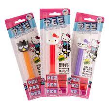 Pez Blister Card - Hello Kitty Candy & Dispenser - Pink Bow