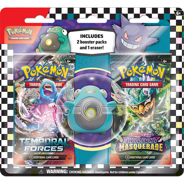 Pokemon TCG: Back to School 2024 Eraser Blister Pack By The Board Games & Entertainment Pokemon TCG: Back to School 2024 Eraser Blister Pack By The Board Games & Entertainment