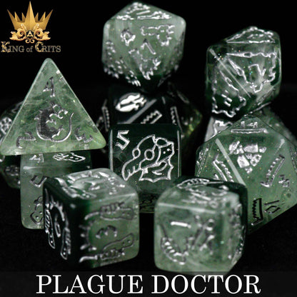 Plague Doctor - 11 Dice Set