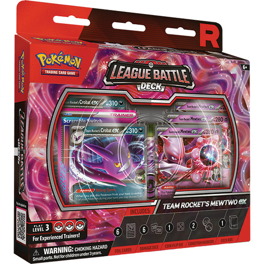 Pokémon TCG: Team Rocket's Mewtwo ex League Battle Deck