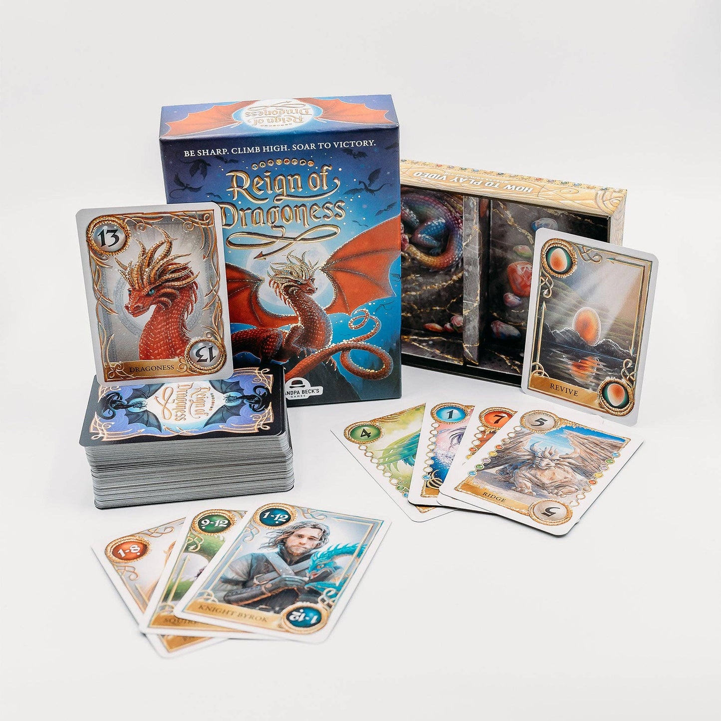 Reign of Dragoness® Card Game by Grandpa Beck's Games
