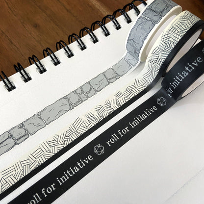 Dungeon Crawler Washi Tape - Instant Dungeon Creator - for world builders, RPG, D&D, fantasy lovers and more!