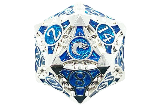 Old School 23mm D20 Metal Die: Gnome Forged