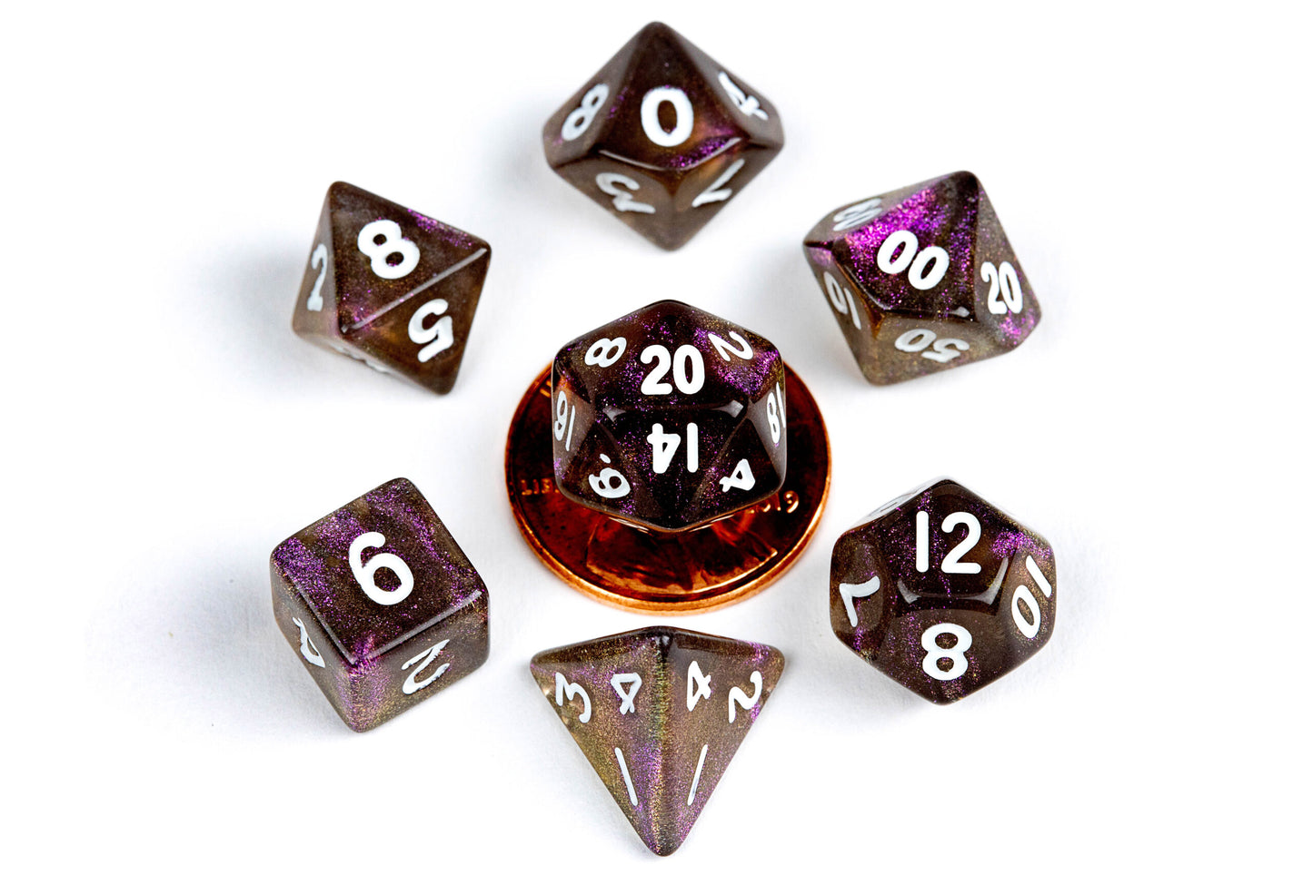 Mini Polyhedral Dice Set